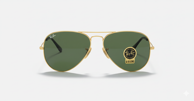 Ray-Ban Aviator Classic RB3025 - Green-Gold
