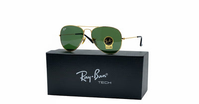 Ray-Ban Aviator Classic RB3025 - Green-Gold
